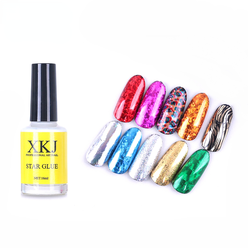 Nail Foil Transfer - 16Ml Lem Seni Kuku untuk Alat