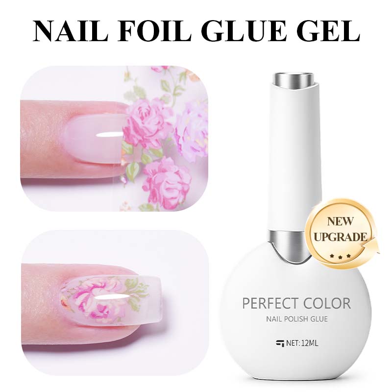 Nail Foil Transfer - PERFECT COLOR 12ml Lem Gel Foil
