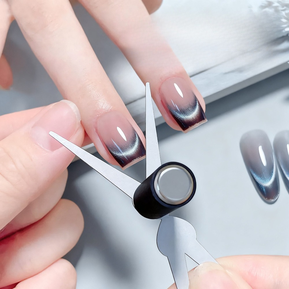 Nail Gel Polish Set - Set Peralatan Manikur Efek Magnetik Cat