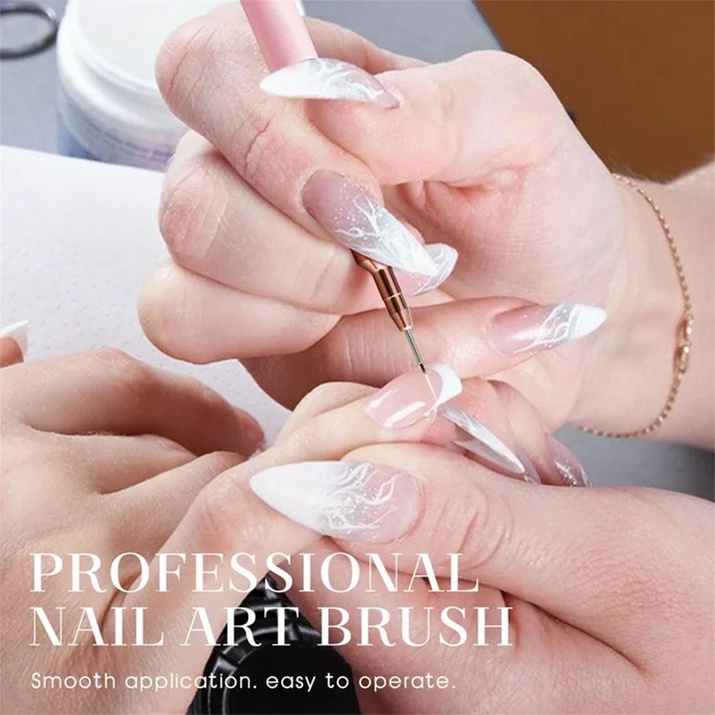 Set Kuas Nail Art 5 PCS 9mm 11 - Nail Gel Polish Set ulasan dan harga