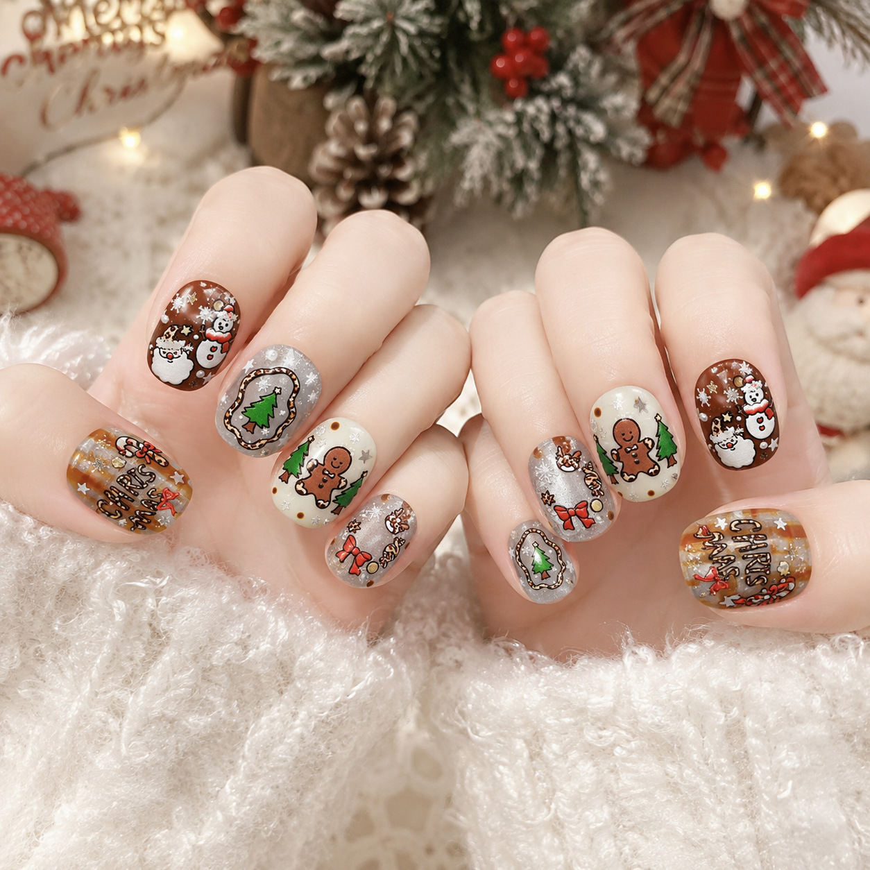 Stiker Seni Kuku Perekat Motif - Nail Art Leopard ulasan dan harga