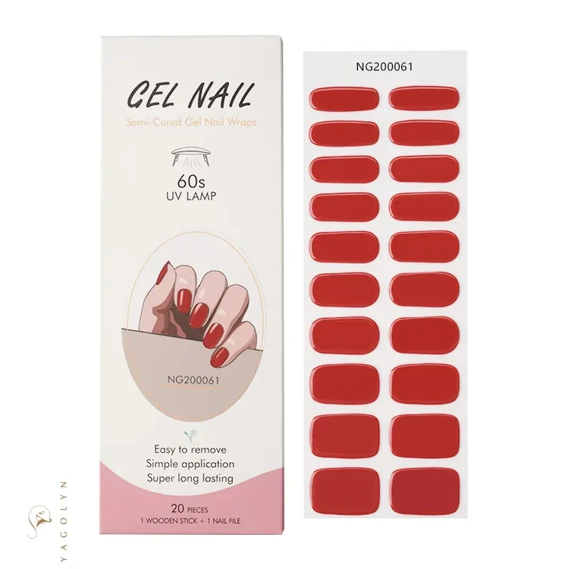 Stiker kuku Gel pola macan tut - Nail Art Leopard ulasan dan harga