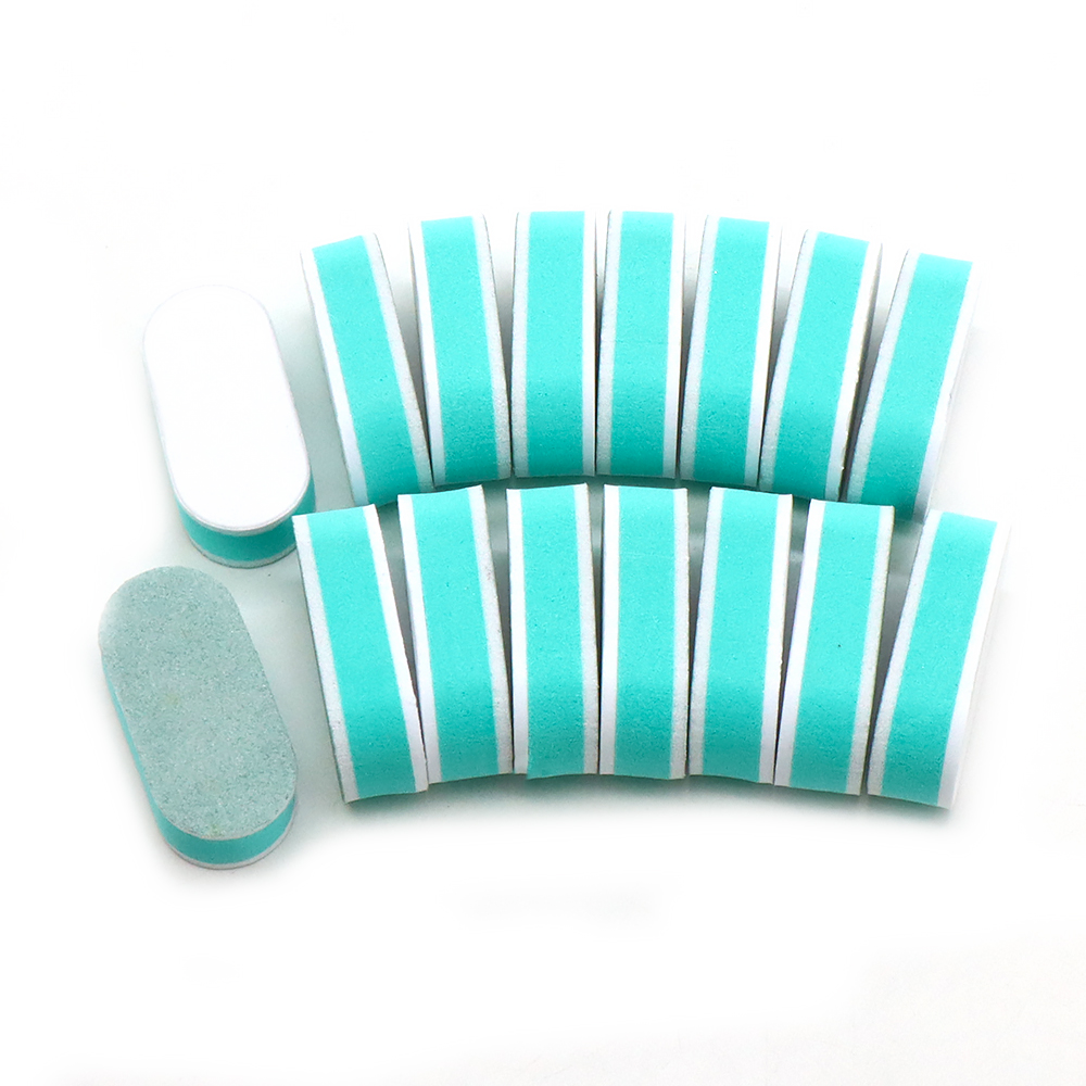 10/60/120 pcs Mini Nail Buffer - Nail Art Inspo ulasan dan harga
