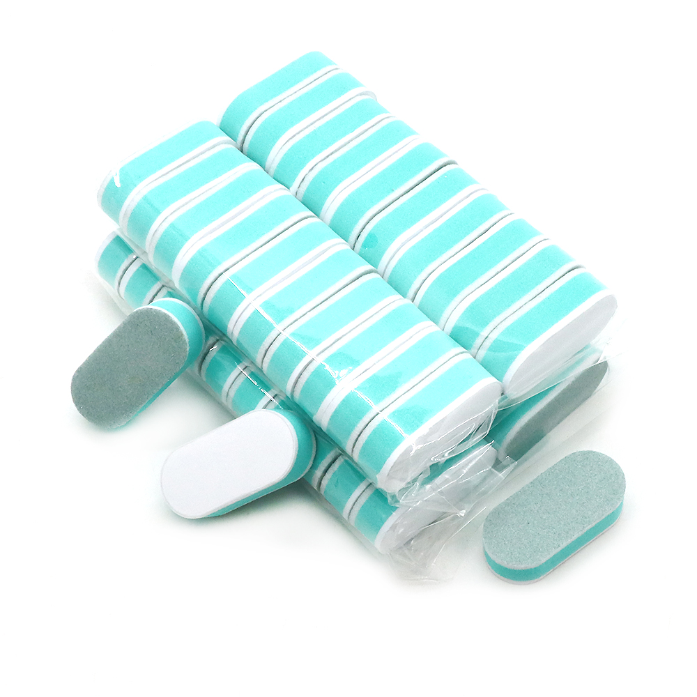 10/60/120 pcs Mini Nail Buffer - Nail Art Inspo ulasan dan harga