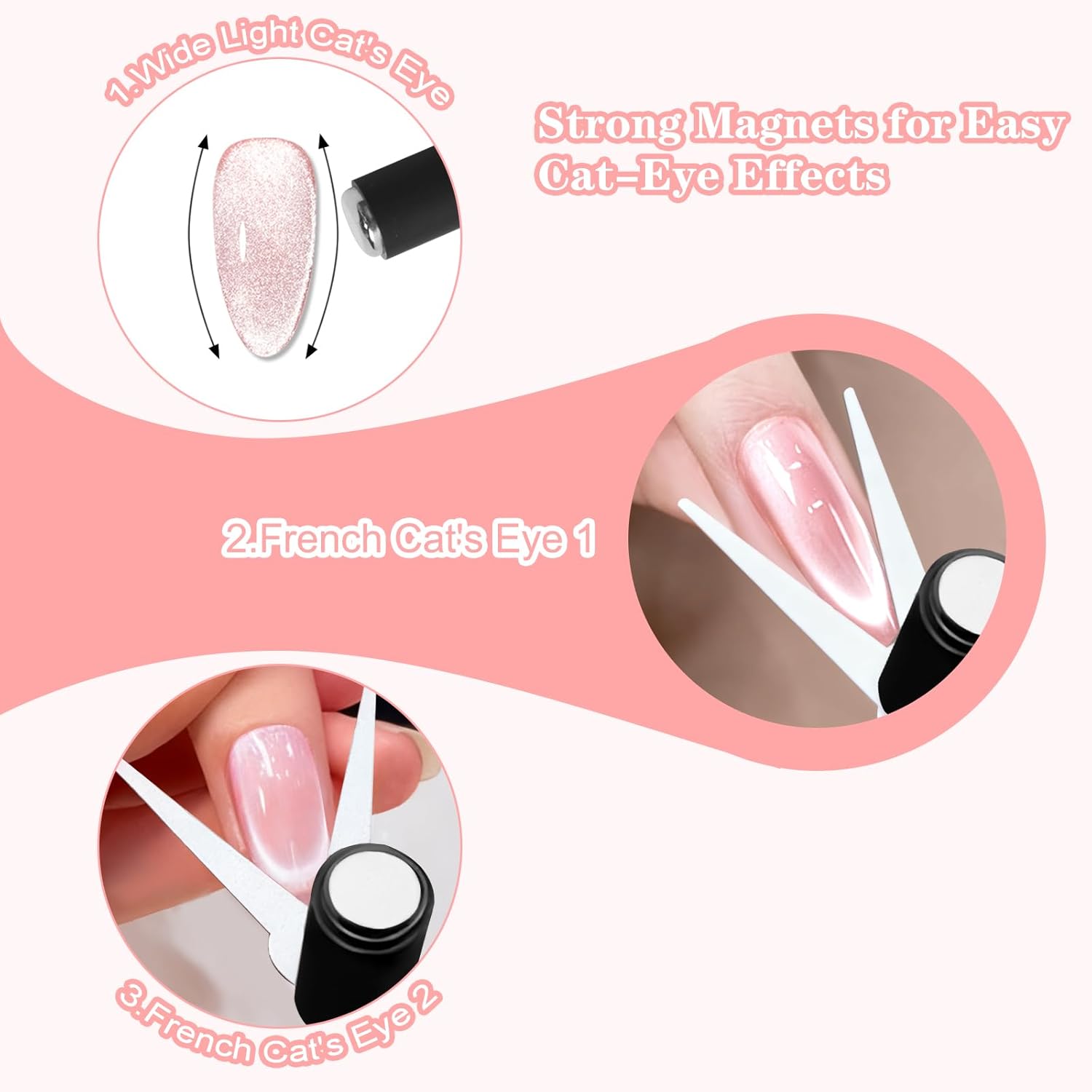 Magnet Kuku Berkepala Ganda Be - Nail Gel Polish Set ulasan dan harga