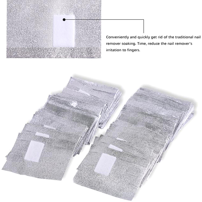 100Pcs/Box Pembungkus Foil Pen - Nail Foil Transfer ulasan dan harga