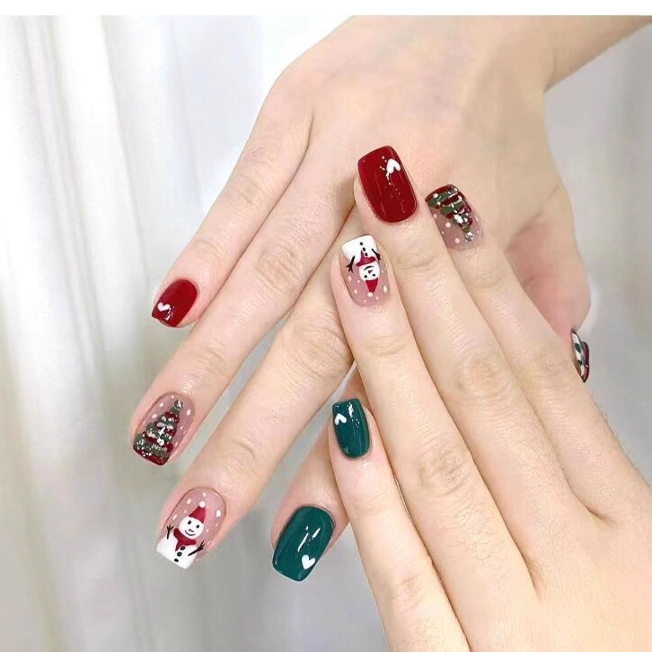 30 Lembar Stiker Seni Kuku Nat - Nail Art Xmas ulasan dan harga