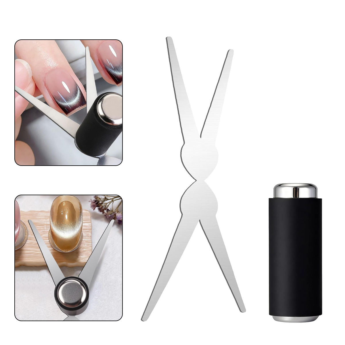 Set Magnet Nail Art Prancis Ke - Nail Gel Polish Set ulasan dan harga