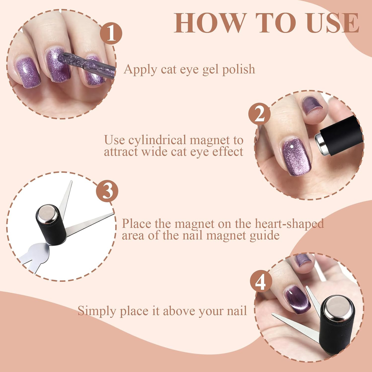 Set Magnet Nail Art Prancis Ke - Nail Gel Polish Set ulasan dan harga