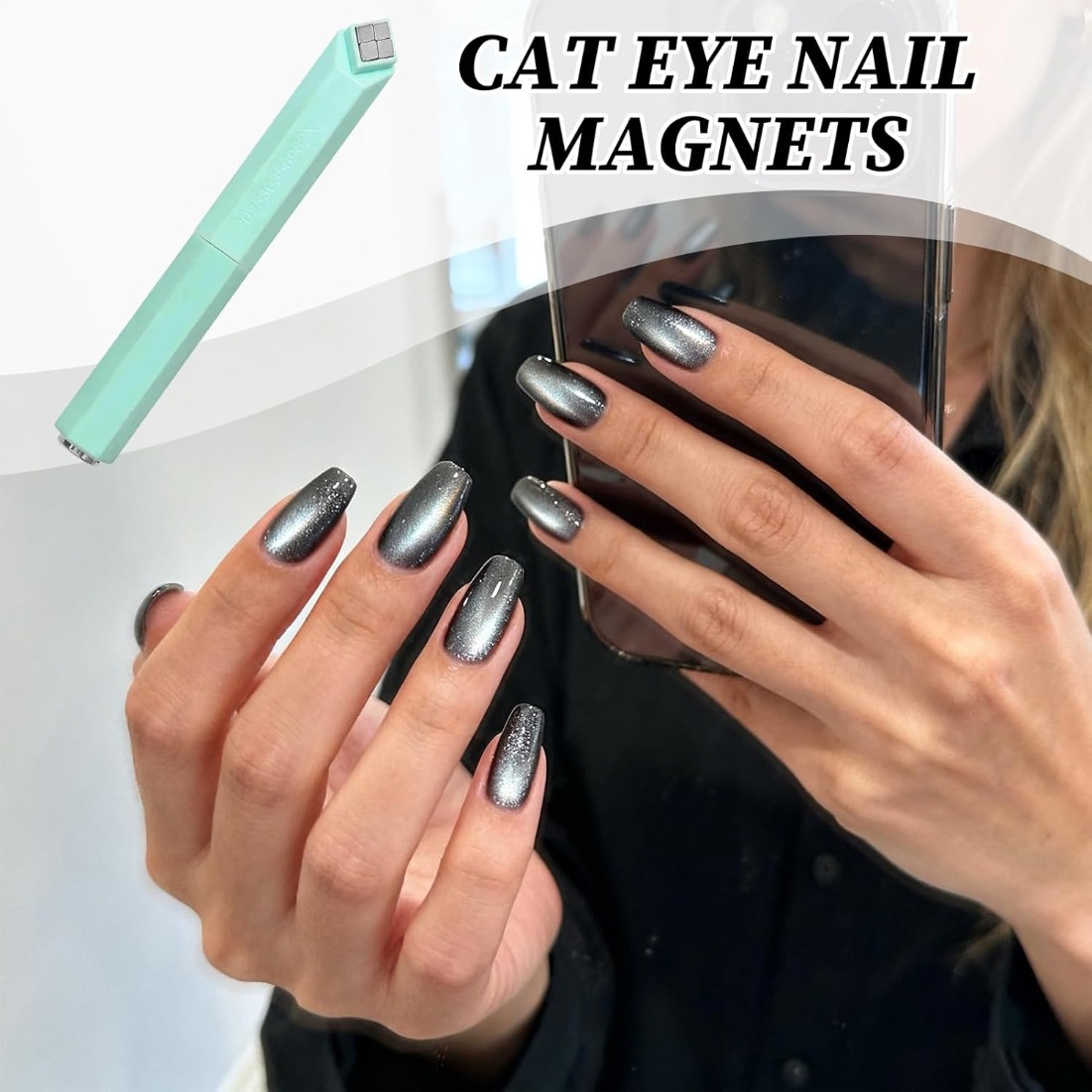 Set Magnet Kuku Bentuk Berlian - Nail Gel Polish Set ulasan dan harga