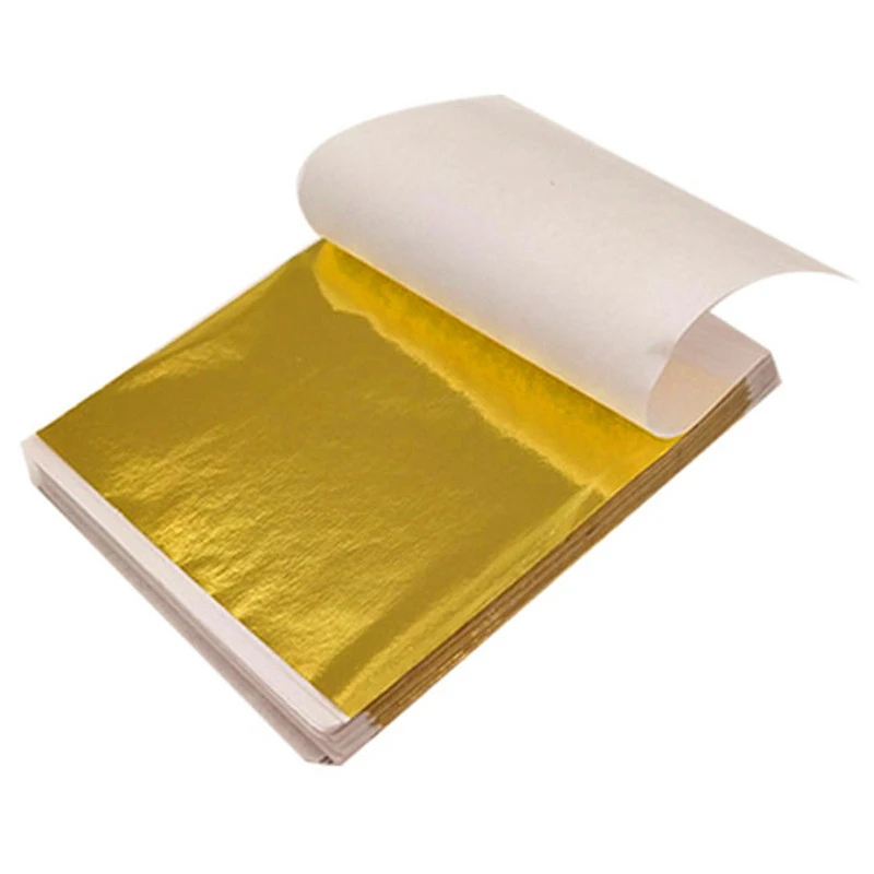 100 buah 9Cm kertas Foil daun  - Nail Foil Transfer ulasan dan harga