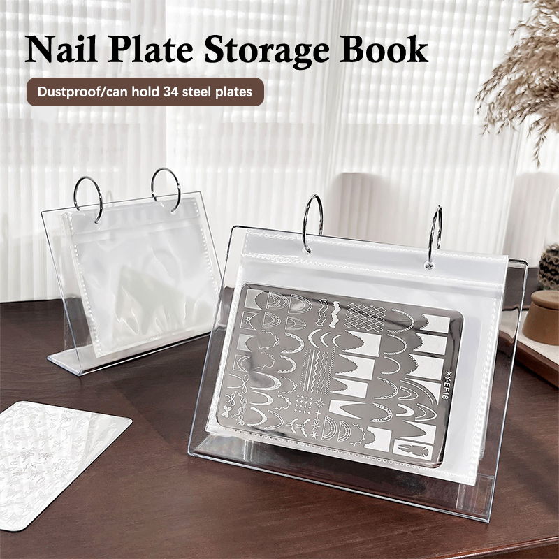 Buku Penyimpanan Tempat Pelat  - Nail Art Inspo ulasan dan harga