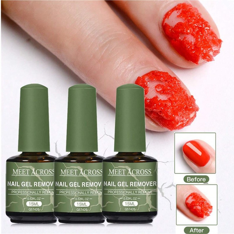 1/3pcs Set Penghapus Kutek Gel - Nail Gel Polish Set ulasan dan harga