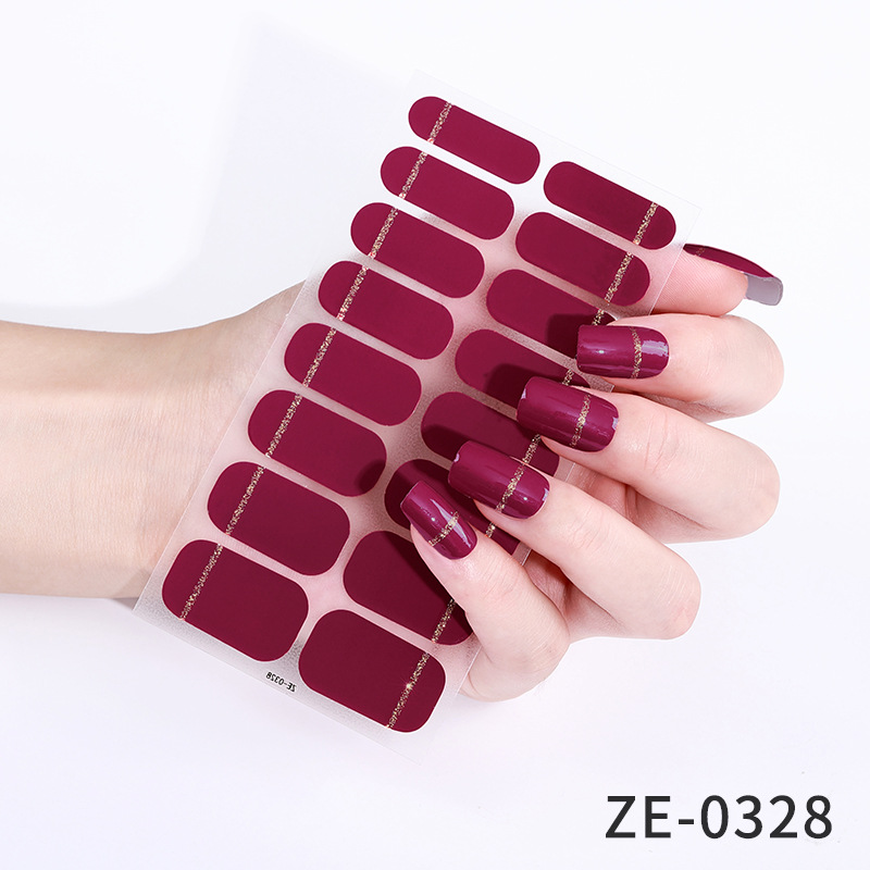 16 Tips Stiker Kuku Film Cat K - Nail Art Leopard ulasan dan harga