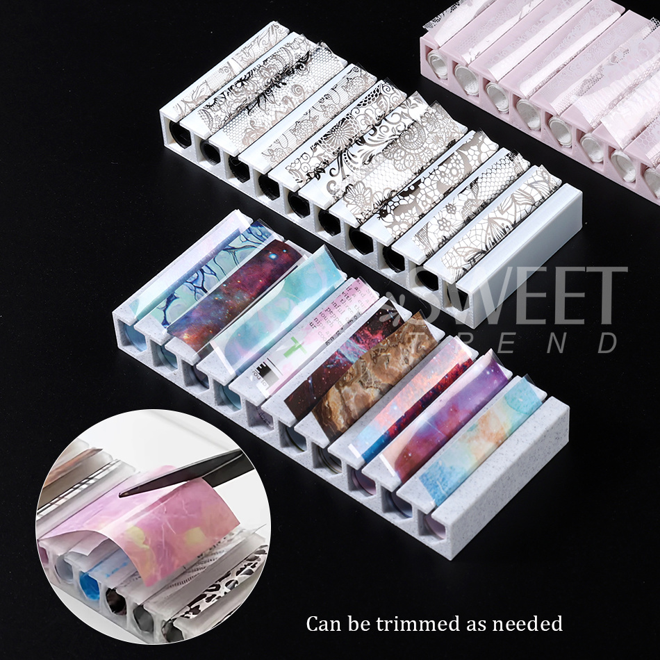 Kotak Penyimpanan Foil Transfe - Nail Foil Transfer ulasan dan harga
