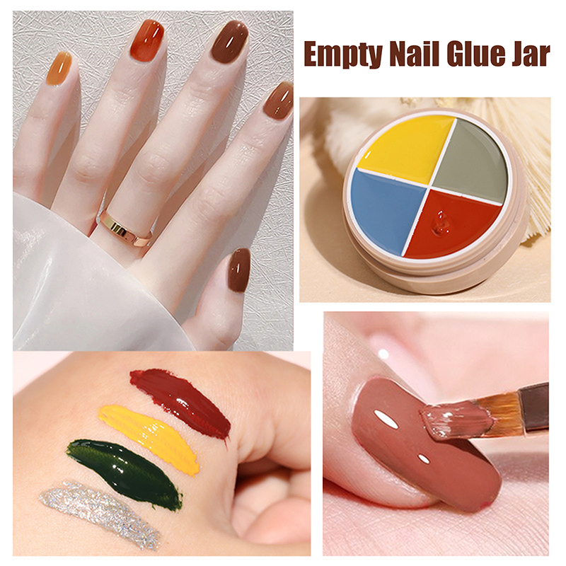 Kotak Penyimpanan Gel Kuku 3/4 - Nail Art Gliter ulasan dan harga